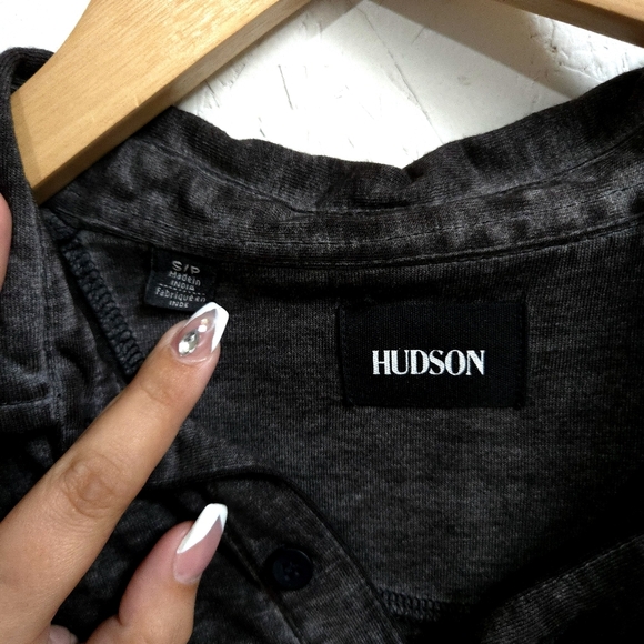 Hudson | Men's Grey Polo Shirt - Picture 4 of 7